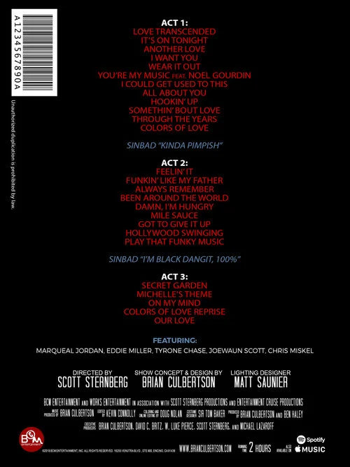 Brian Culbertson "Live in Las Vegas" Blu-ray Disc