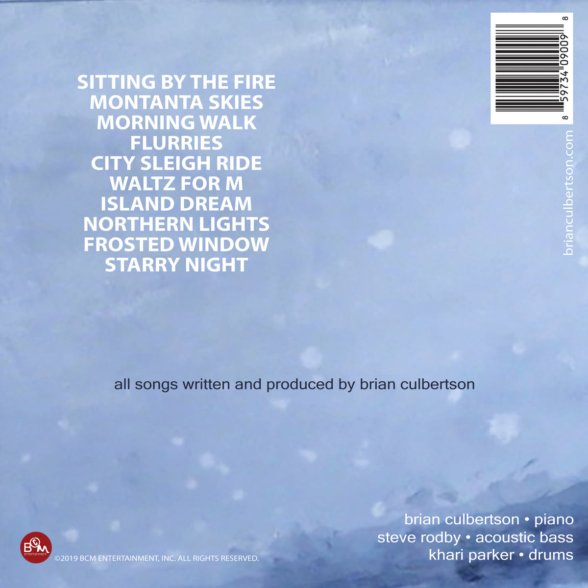 Brian Culbertson "Winter Stories" CD