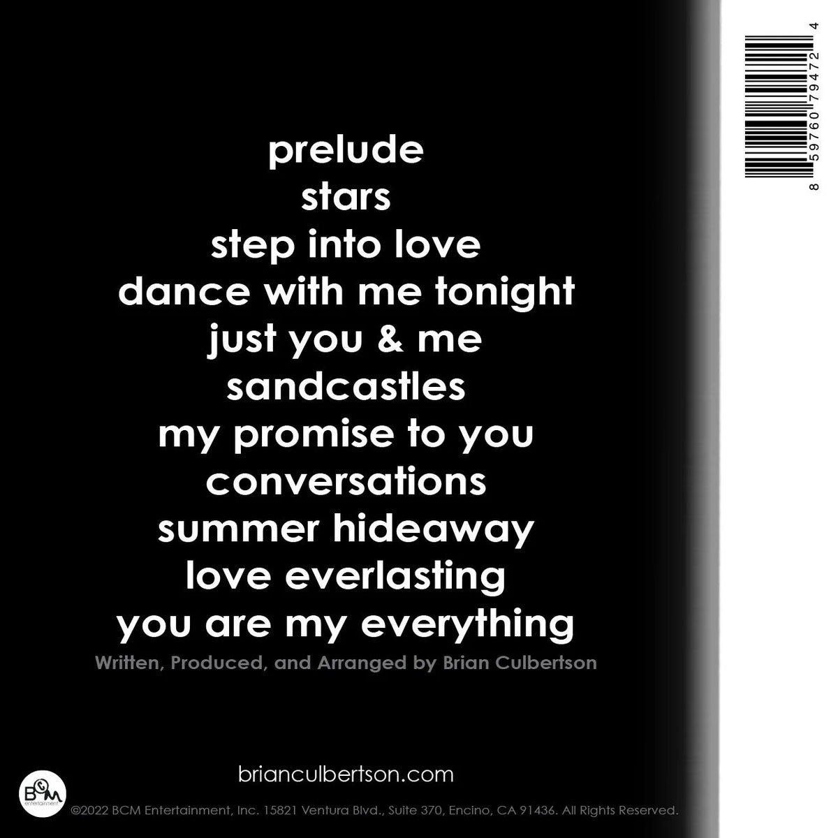 Brian Culbertson "The Trilogy, Part 3: White" CD
