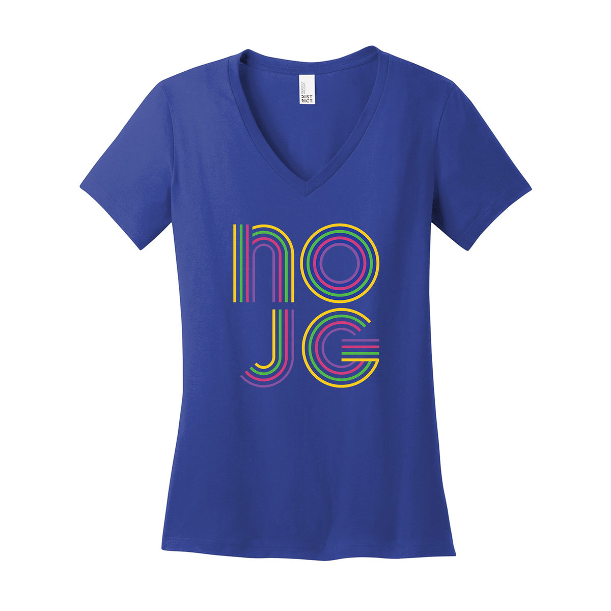2026 NOJG Ladies V-Neck T-shirt