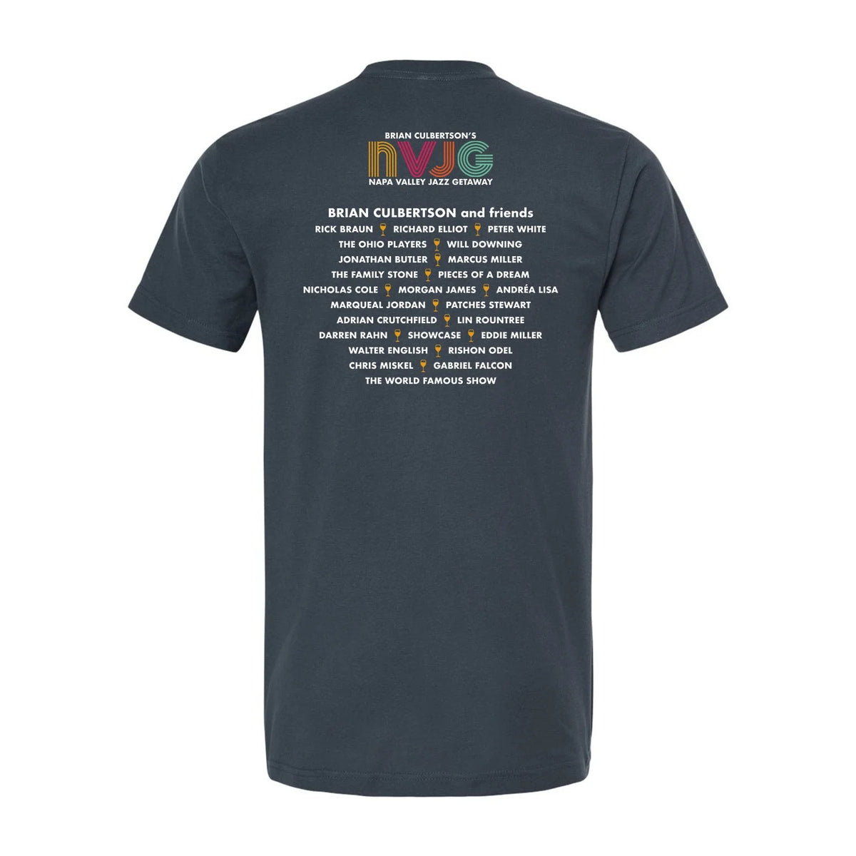 2026 Napa Valley Jazz Getaway Event T-shirt
