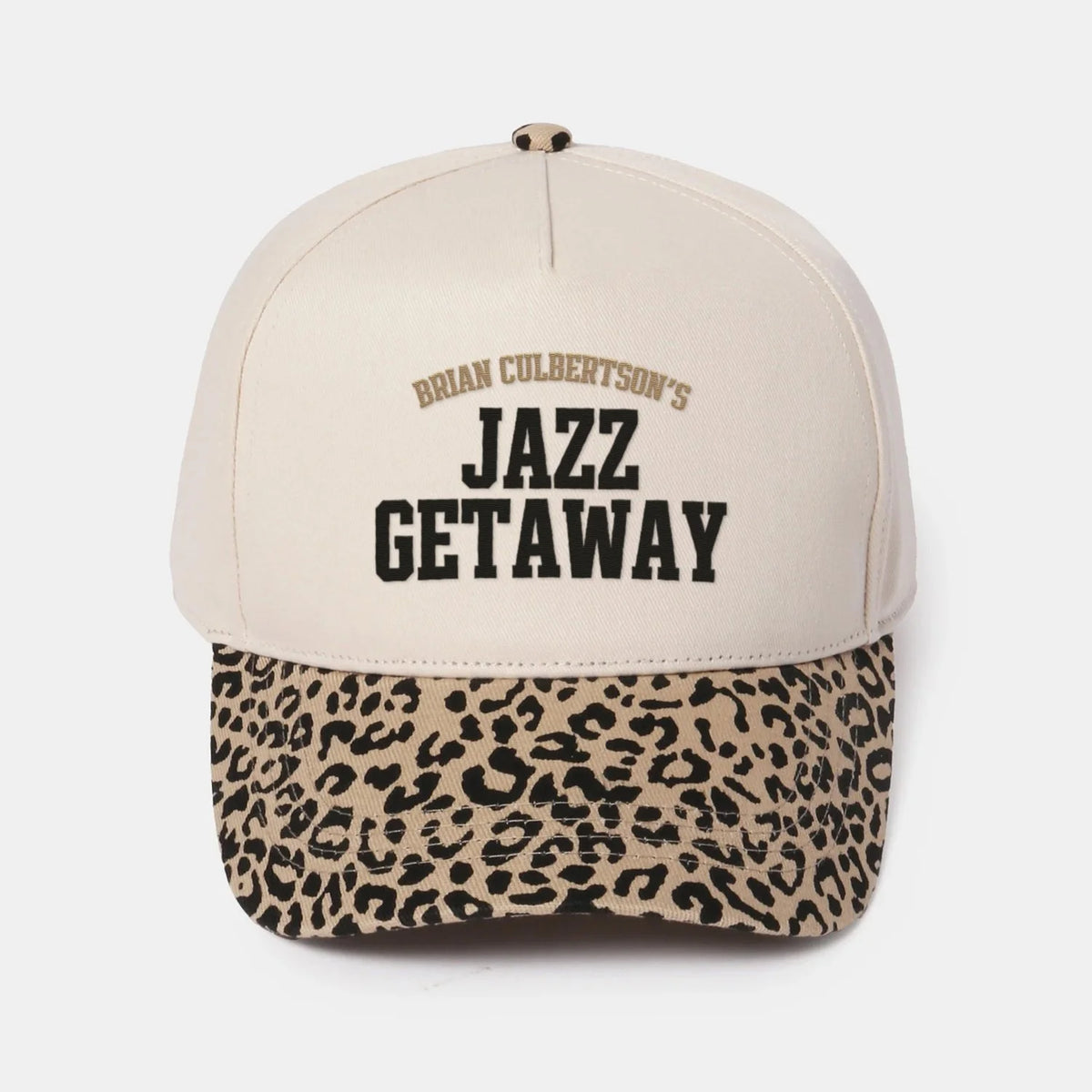 2026 Napa Valley Jazz Getaway Leopard Hat
